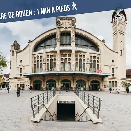 Appartement L'aurore Berbère, Hypercentre De Rouen, Au Calme