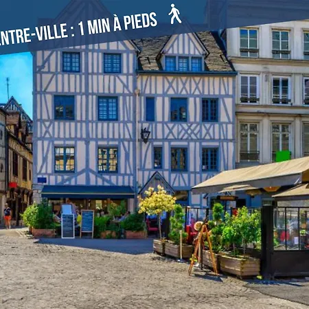 L'aurore Berbère, Hypercentre De Rouen, Au Calme Appartement