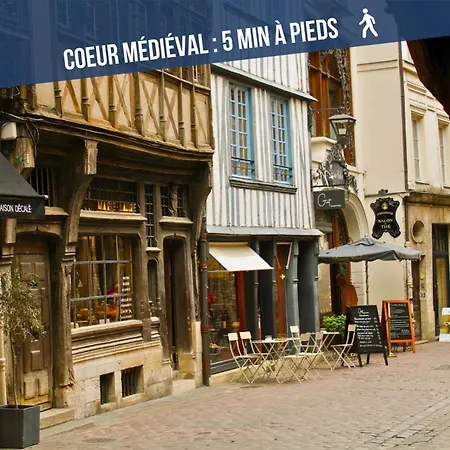 L'aurore Berbere, Hypercentre De Rouen, Au Calme Apartment Rouen