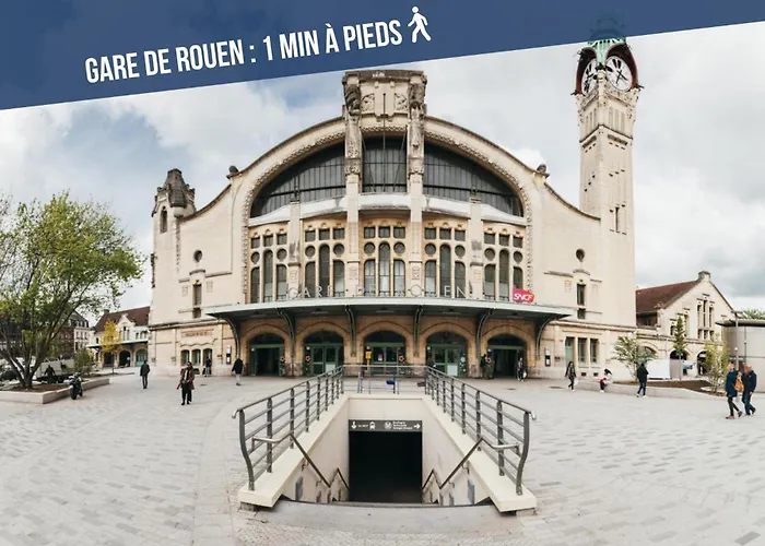 Appartement L'aurore Berbère, Hypercentre De Rouen, Au Calme