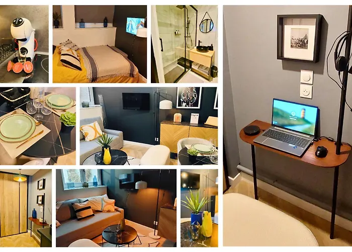 Apartment L'aurore Berbere, Hypercentre De Rouen, Au Calme *